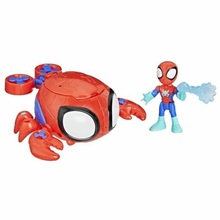 Hasbro Figura y Vehículo Spidey Water-Webs, Marvel Spidey y sus Increíbles Amigos, Juguete a partir de 4 años HASG14645P0 0 Hasbro Figura y Vehículo Spidey Water-Webs, Marvel Spidey y sus Increíbles Amigos, Juguete a partir de 4 años HASG14645P0 0