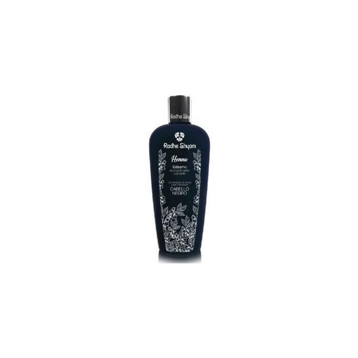 Balsamo Acondicionador Henna Color Negro 400Ml.
