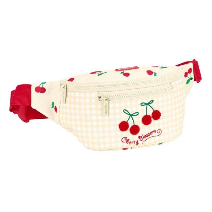 Riñonera Safta Cherry Beige 23 x 12 x 9 cm Riñonera Safta Cherry Beige 23 x 12 x 9 cm