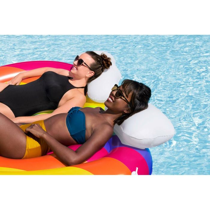 Bestway Isla Flotante Hinchable Arcoiris 175x163 cm Playa y Piscina 43722 15