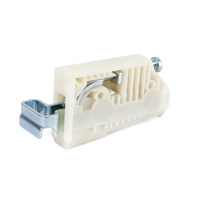 CAMAR 806 Colgador para Armario de Nylon Blanco, Gancho Resistente con Capacidad de Carga 50 Kgs.