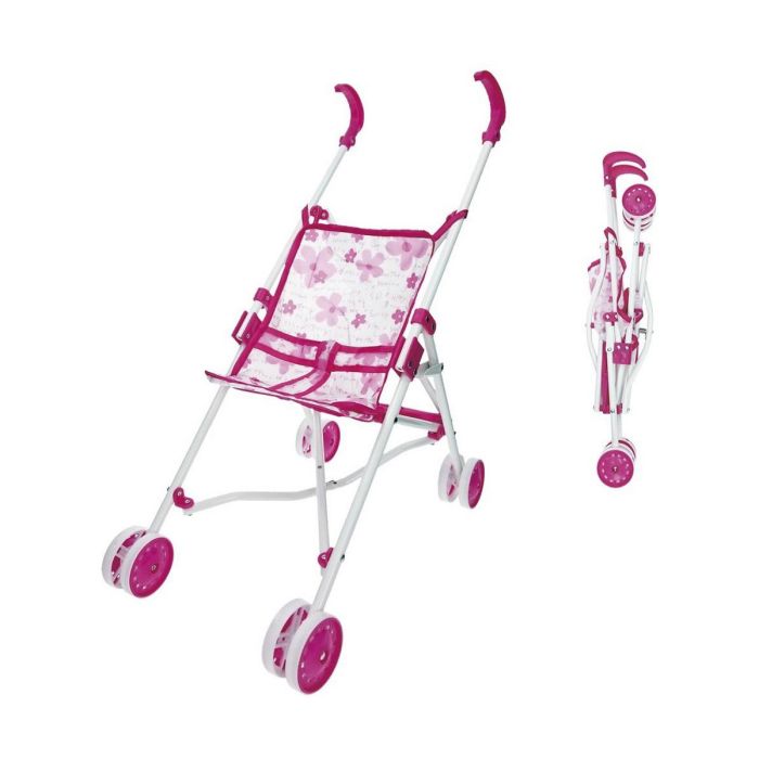 Carrito para Muñecas Reig Plegable Rosa 25,5 x 41,5 x 55,5 cm 0 Carrito para Muñecas Reig Plegable Rosa 25,5 x 41,5 x 55,5 cm 0