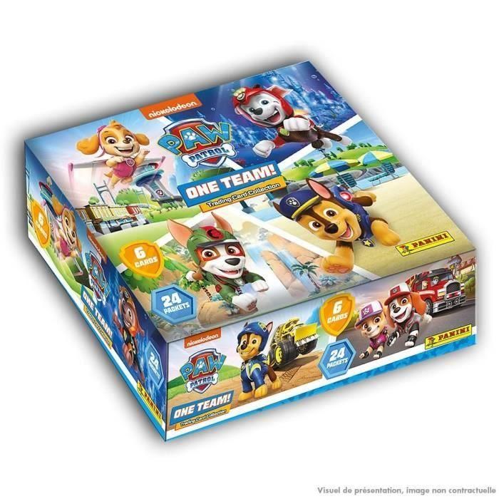 Panini PAN8051708015133 Caja Expositora de Colección de Cartas Paw Patrol 2 - Incluye 24 Sobres con 144 Cartas Total 0 Panini PAN8051708015133 Caja Expositora de Colección de Cartas Paw Patrol 2 - Incluye 24 Sobres con 144 Cartas Total 0