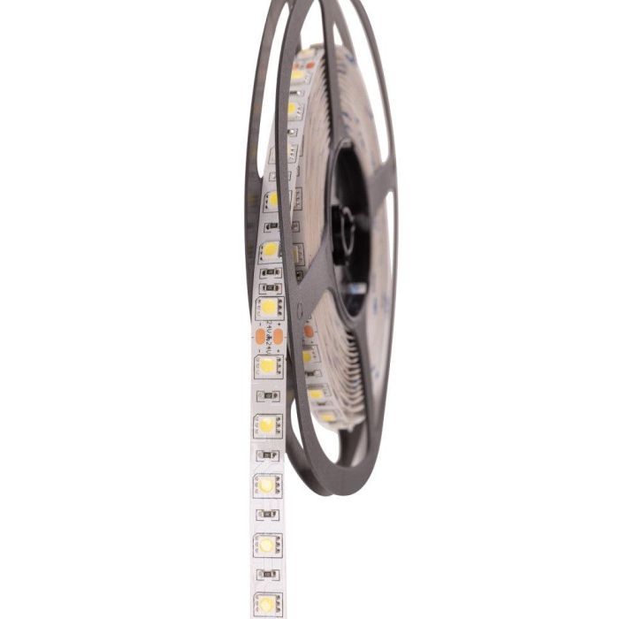 Tira LED 300 x SMD5050 14,4W/M 24VDC IP20 5M x 5M-Blanco Cálido 7 Tira LED 300 x SMD5050 14,4W/M 24VDC IP20 5M x 5M-Blanco Cálido 7