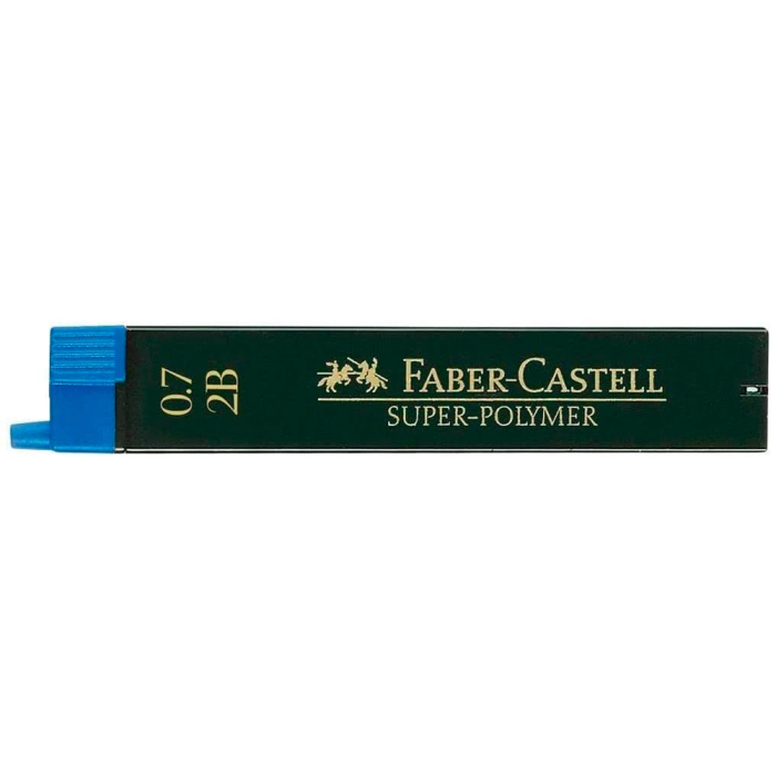 Faber-Castell Minas Grafito 9067 0,7 mm 2B Estuche 12 Minas 1 Faber-Castell Minas Grafito 9067 0,7 mm 2B Estuche 12 Minas 1