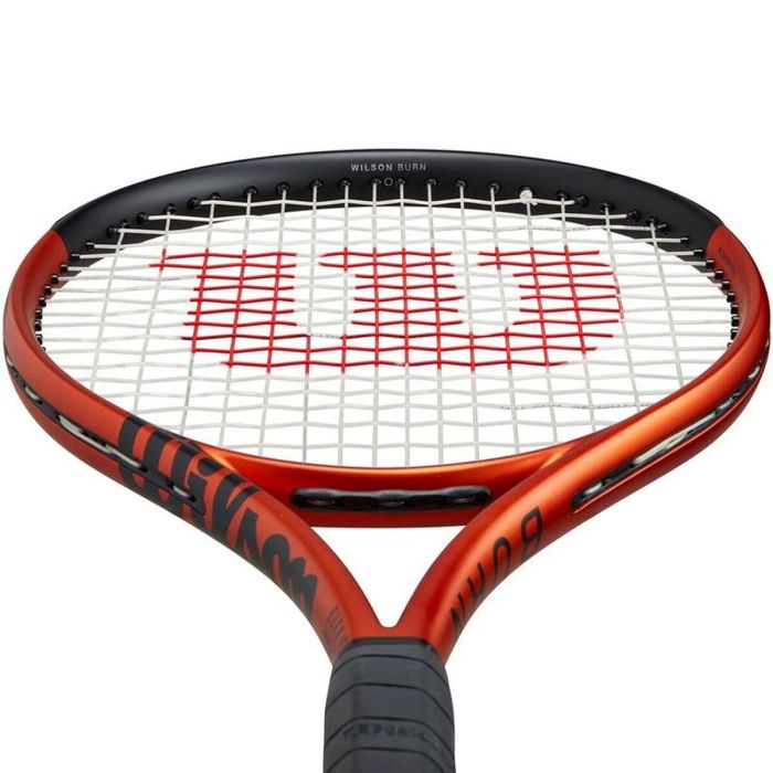 Raqueta de Tenis Wilson Burn 100 V5.0 Naranja Oscuro 2