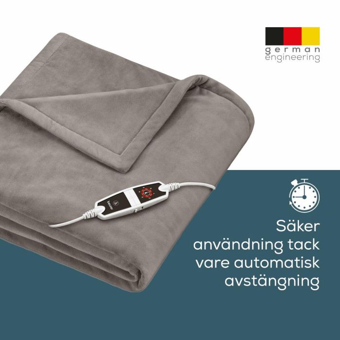 Manta Eléctrica Beurer HD150XXL 200 x 150 cm Taupé Poliéster 7