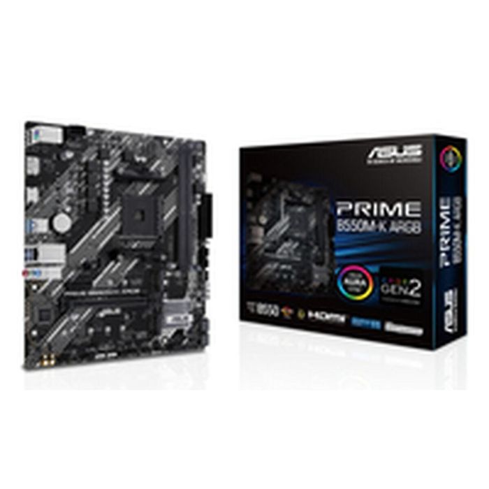 Asus ASU1701162274097 Placa base PRIME B550M-K ARGB - Socket AM4 - DDR4 - Micro ATX 17
