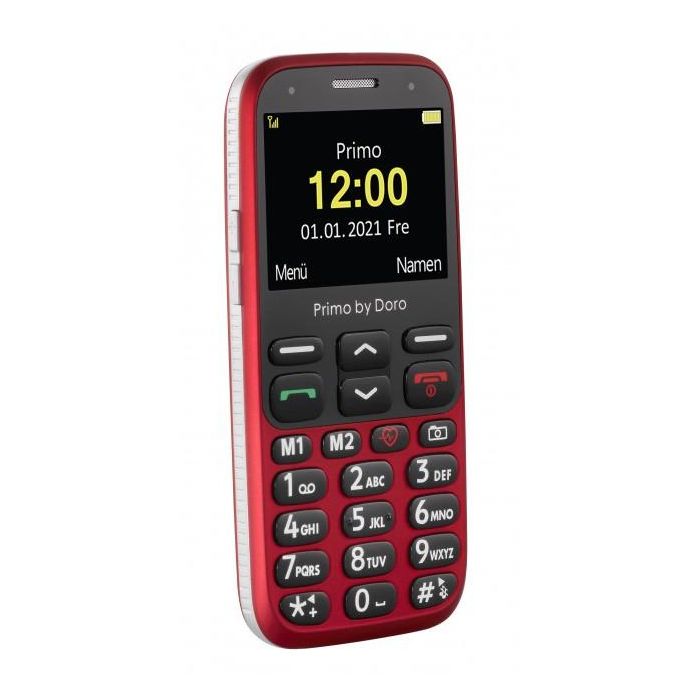 Doro Primo 368 Teléfono Móvil para Mayores 2.3" 3MP 1000mAh Rojo y Negro 3 Doro Primo 368 Teléfono Móvil para Mayores 2.3" 3MP 1000mAh Rojo y Negro 3