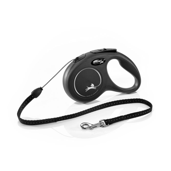 Flexi Correa New Classic S Cordón 5 Metros Negro 1 Flexi Correa New Classic S Cordón 5 Metros Negro 1