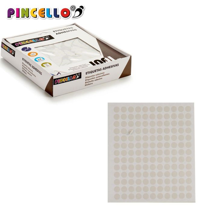 Etiquetas Adhesivas Diam 10Mm 7 Paginas Pincello (120 Unidades) 2 Etiquetas Adhesivas Diam 10Mm 7 Paginas Pincello (120 Unidades) 2