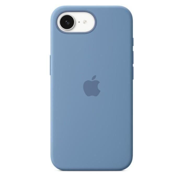 Apple MD3Q4ZMA Funda de silicona para iPhone 16E Azul invierno 2