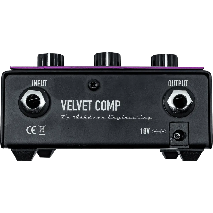 Ashdown Pedal Compresor Analógico Velvet Made In UK 3
