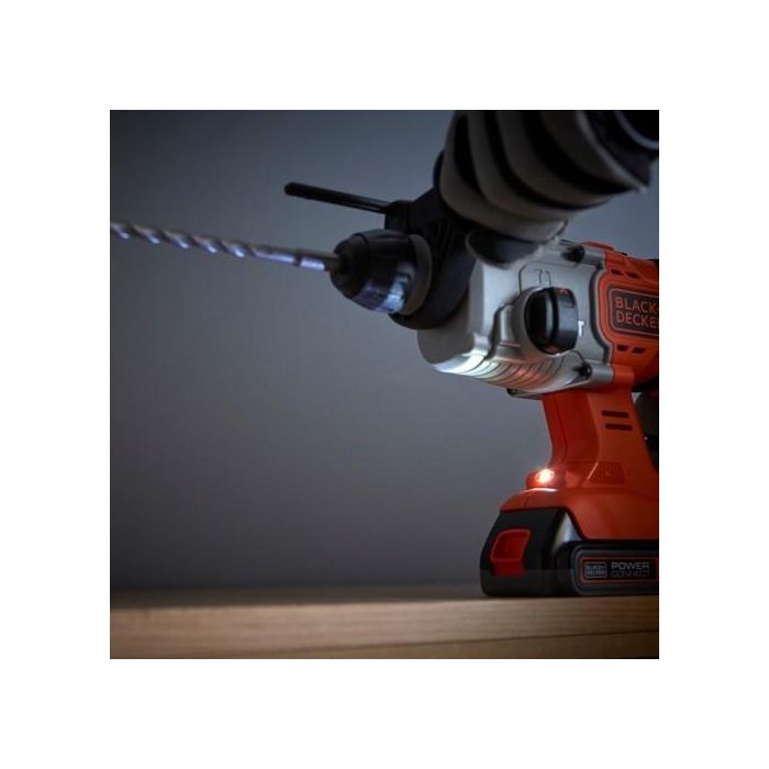 Black&Decker Akku-Kombihammer SDS-pl.18V.2x2.5Ah BCD900E2K 9