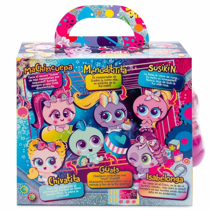 Bandai Ksimerito Machincuepa Niu Gen Rosa Muñeco Interactivo Adopta tu Bebé 15.5x19.5x13.5 cm Niños +3 Años 4 Bandai Ksimerito Machincuepa Niu Gen Rosa Muñeco Interactivo Adopta tu Bebé 15.5x19.5x13.5 cm Niños +3 Años 4
