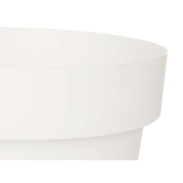 Maceta de plástico blanca Ibergarden 25 cm diámetro (12 Unidades) 2 Maceta de plástico blanca Ibergarden 25 cm diámetro (12 Unidades) 2