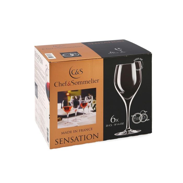 Caja 6 Copas Vino Krysta Sensation Exalt Chef & Sommelier 25 cL 4