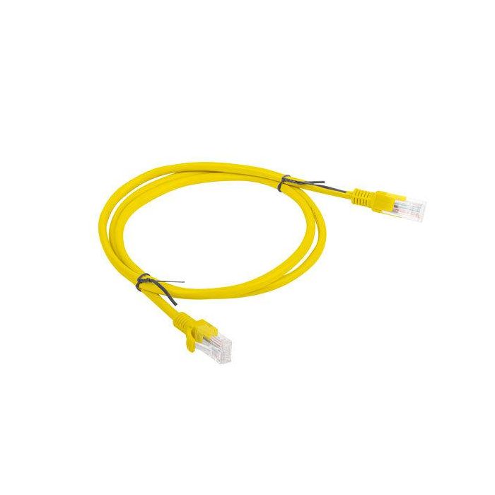 Lanberg PCU6-10CC-0100-Y Cable de Red Latiguillo Cat.6 UTP, 1 m, Amarillo Lanberg PCU6-10CC-0100-Y Cable de Red Latiguillo Cat.6 UTP, 1 m, Amarillo