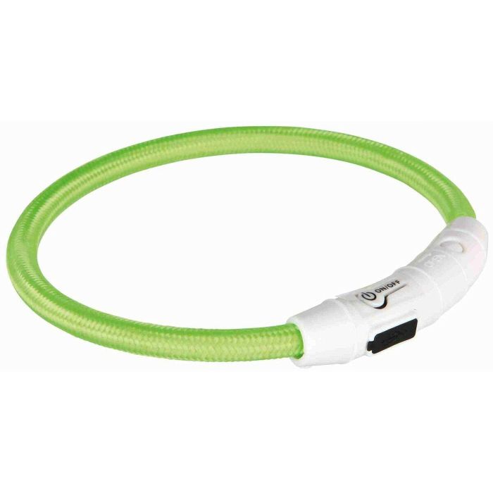 Collar LED para Mascotas Trixie Verde XS/S 4 Collar LED para Mascotas Trixie Verde XS/S 4