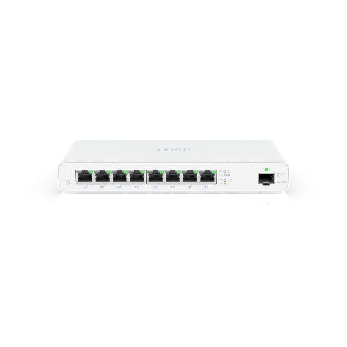 Ubiquiti UISP Router PoE Gigabit Fanless con 8 Puertos RJ45 10/100/1000 y 1 Puerto SFP, 110W para WISP MicroPoP 2 Ubiquiti UISP Router PoE Gigabit Fanless con 8 Puertos RJ45 10/100/1000 y 1 Puerto SFP, 110W para WISP MicroPoP 2