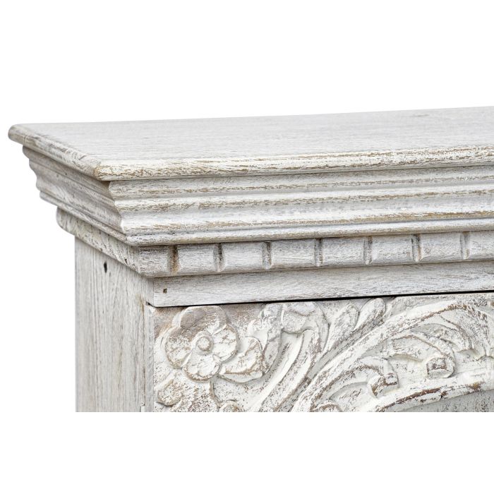 Mueble Tv Arabe DKD Home Decor Blanco 40 x 65 x 160 cm 1
