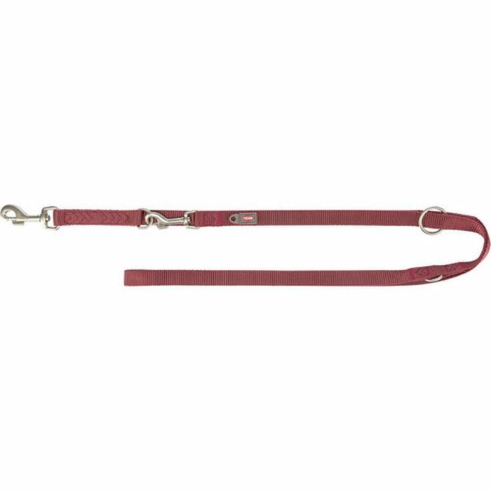 Ramal ajustable para perro Trixie Premium Rojo L/XL 1