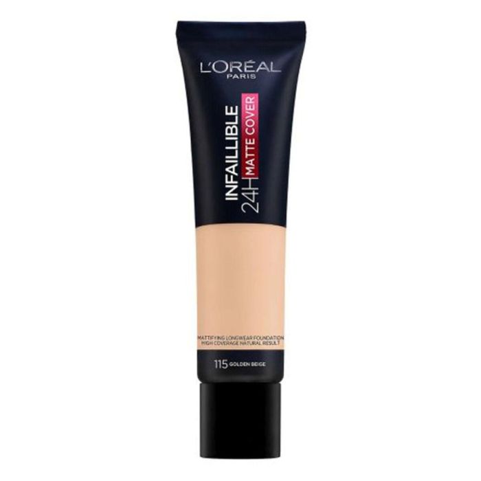Maquillaje Fluido Infaillible 24H L'Oreal Make Up (35 ml) (30 ml) 18 Maquillaje Fluido Infaillible 24H L'Oreal Make Up (35 ml) (30 ml) 18