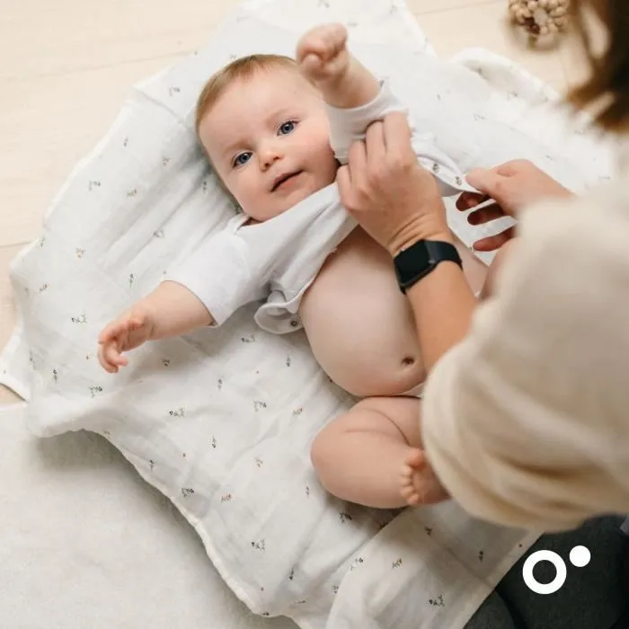 Doomoo Pack de 3 arrullos Gasa de algodón orgánico Certificado Oeko-Tex Beige 4 Doomoo Pack de 3 arrullos Gasa de algodón orgánico Certificado Oeko-Tex Beige 4