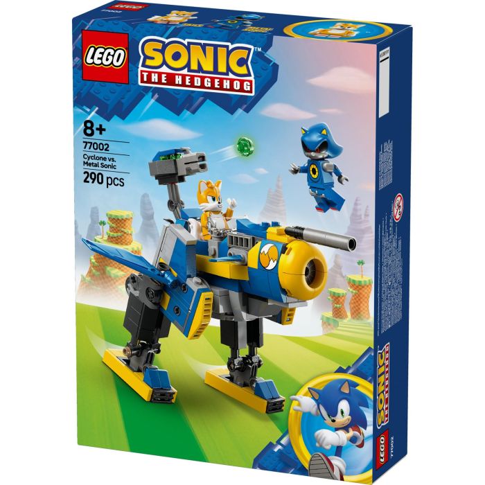 LEGO 77002 Ciclón vs. Metal Sonic Juguete Set de Construcción Sonic con Meca Articulado y Minifiguras Metal Sonic y Tails 10 LEGO 77002 Ciclón vs. Metal Sonic Juguete Set de Construcción Sonic con Meca Articulado y Minifiguras Metal Sonic y Tails 10