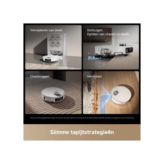 Dreame Robot Aspirador Matrix 10 Ultra White 010204AB000840 | Aspirador Robot con Fregado, Potencia 30.000 Pa, Autolimpieza 100°C, Blanco 2
