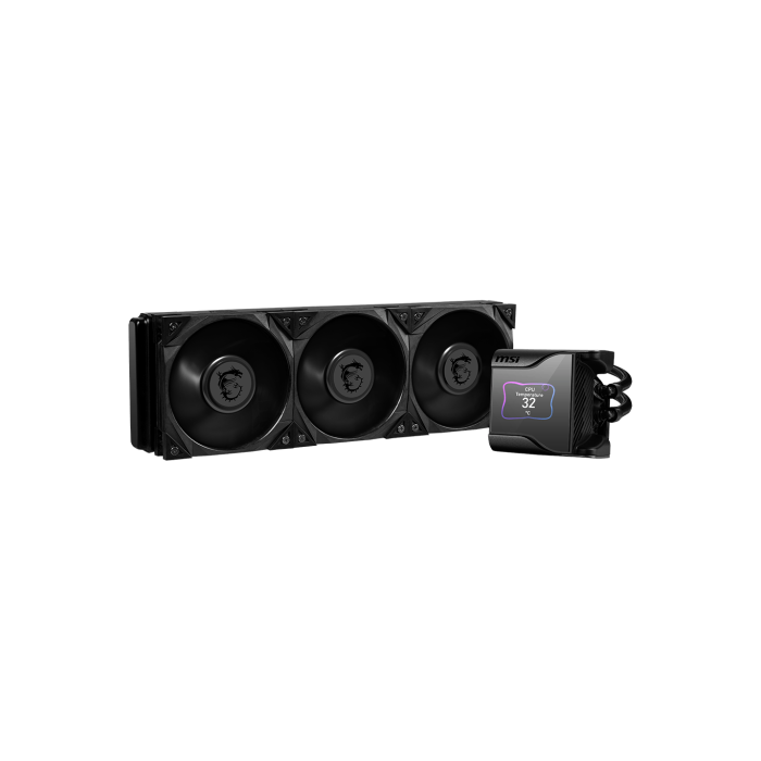 MSI MEG CORELIQUID S360 sistema de refrigeración para ordenador Procesador Sistema de refrigeración líquida todo en uno 14 cm Negro MSI MEG CORELIQUID S360 sistema de refrigeración para ordenador Procesador Sistema de refrigeración líquida todo en uno 14 cm Negro