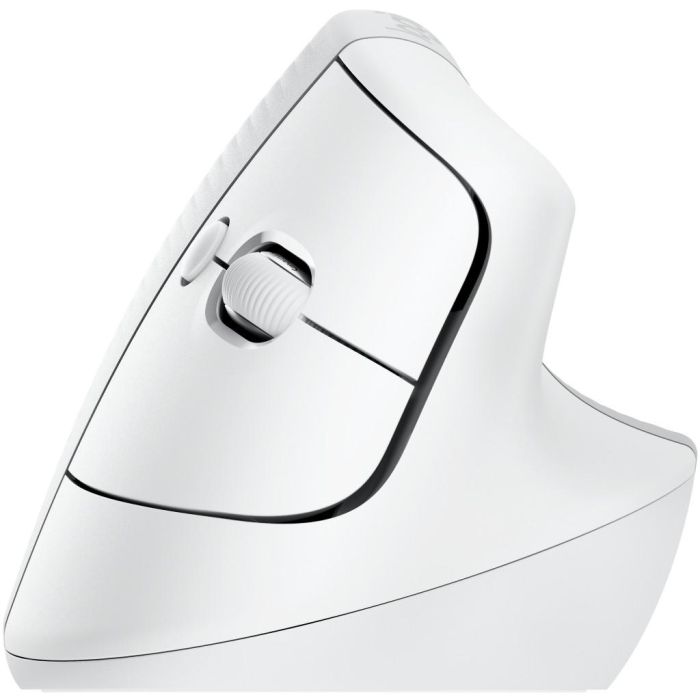Logitech Ratón Vertical Lift Ergonómico Inalámbrico Bluetooth 2.4GHz USB Logi Bolt 4000 PPP 6 Botones para Windows Mac Android Blanco Hueso 6