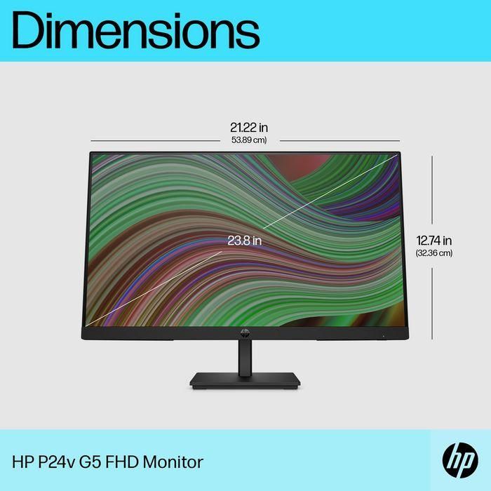 HP Monitor P24 V G5 23.8 Pulgadas Full HD Panel VA 19 HP Monitor P24 V G5 23.8 Pulgadas Full HD Panel VA 19