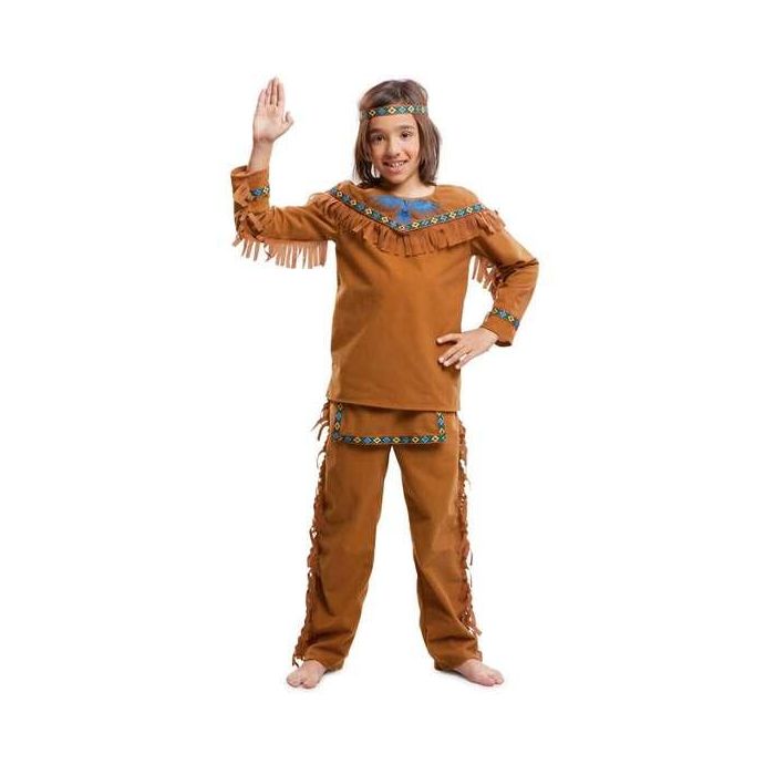 My Other Me Disfraz Indio Niño Talla 7-9 años. Incluye Camisa, Pantalón y Cinta para la Cabeza. Perfecto para Fiestas y Carnavales. 2 My Other Me Disfraz Indio Niño Talla 7-9 años. Incluye Camisa, Pantalón y Cinta para la Cabeza. Perfecto para Fiestas y Carnavales. 2