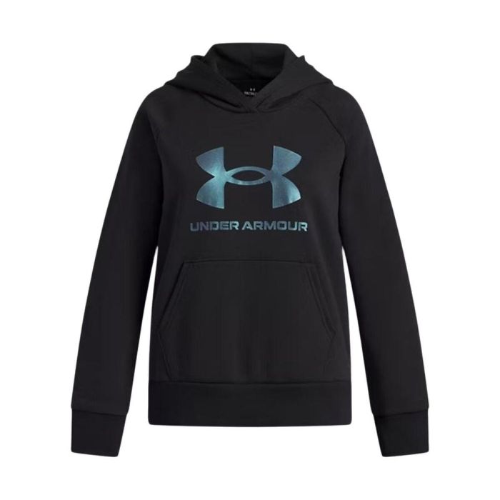 Sudadera con Capucha Niña Under Armour Rival Flc Shimmer Hdy Negro S 0 Sudadera con Capucha Niña Under Armour Rival Flc Shimmer Hdy Negro S 0