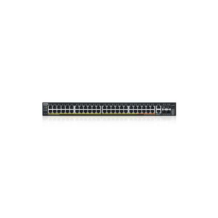 Zyxel XGS2220-54HP Switch Gestionado L3 Gigabit Ethernet 48 Puertos PoE 54 Puertos Totales 2