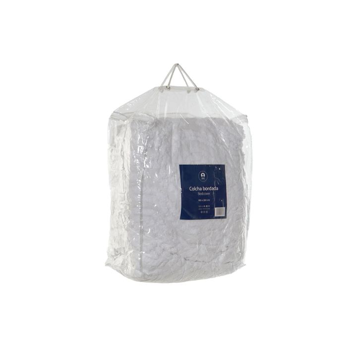 Colcha Boho DKD Home Decor Blanco 260 x 180 cm 3 Colcha Boho DKD Home Decor Blanco 260 x 180 cm 3