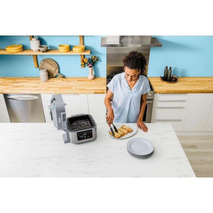 Ninja ON400EU Freidora sin aceite 10 en 1, Olla rápida, Air Fryer, Multicooker, 5,7 L 10