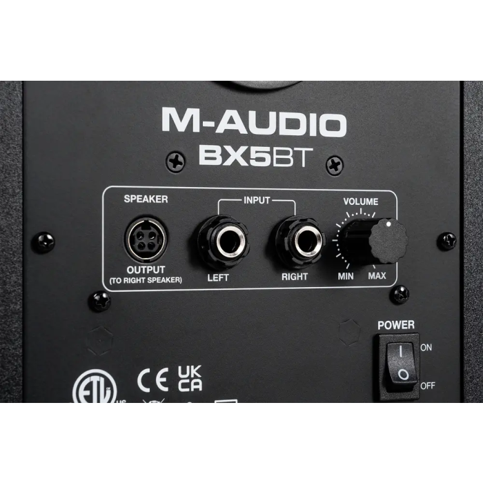 M-Audio BX5BT Monitores de Estudio Bluetooth 120W (Par) para Producción Musical y Contenido 5