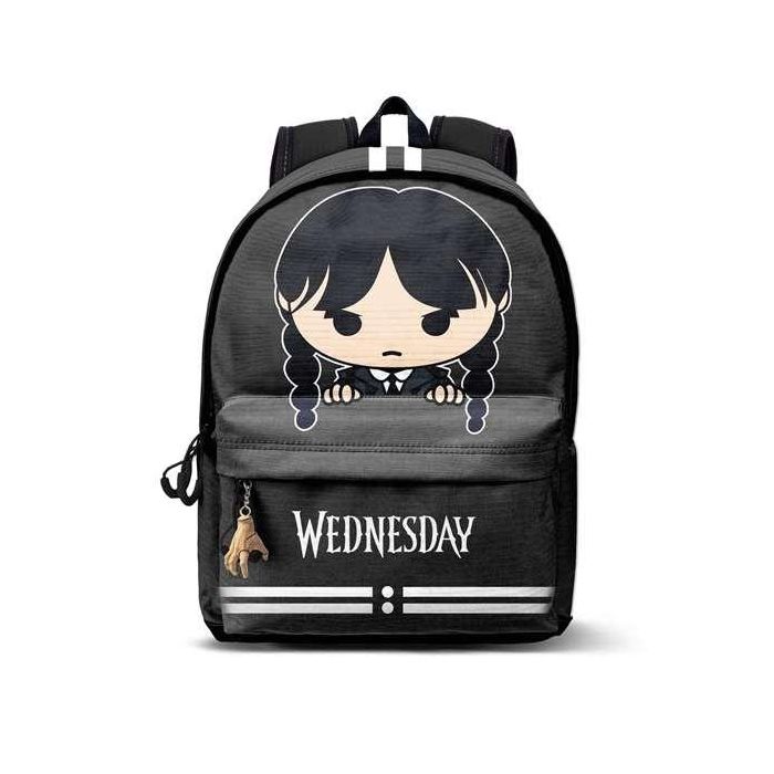 Karactermania Mochila Miércoles HS FAN 2.2 Cute Urbana Compartimento Principal Resistente Repelente Líquidos Forro Interior Poliéster Dimensiones 18x31x44 cm