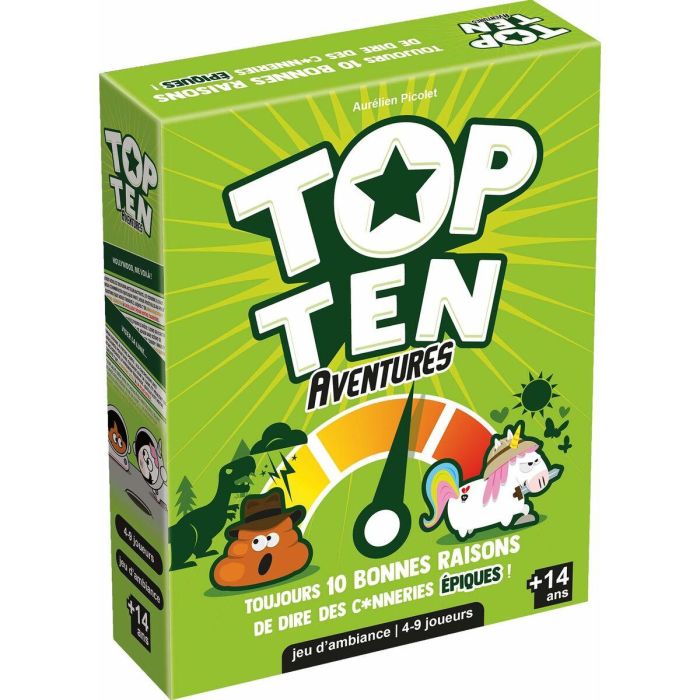 Juego de Mesa Asmodee Top Ten Adventures 6 Juego de Mesa Asmodee Top Ten Adventures 6