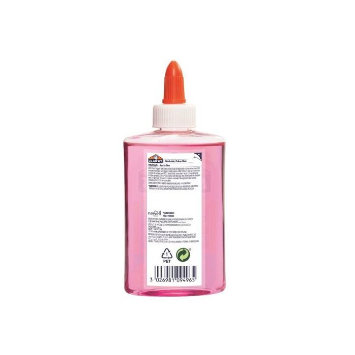 Elmer's Bote de Pegamento 147ml Rosa Translúcido 2109496 1 Elmer's Bote de Pegamento 147ml Rosa Translúcido 2109496 1