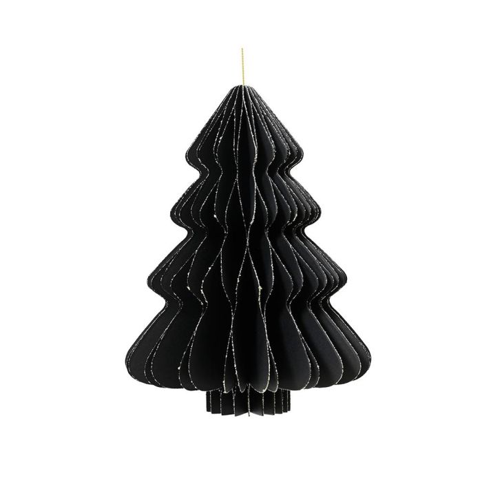 Árbol de papel negro ø30 x 40 cm 0 Árbol de papel negro ø30 x 40 cm 0
