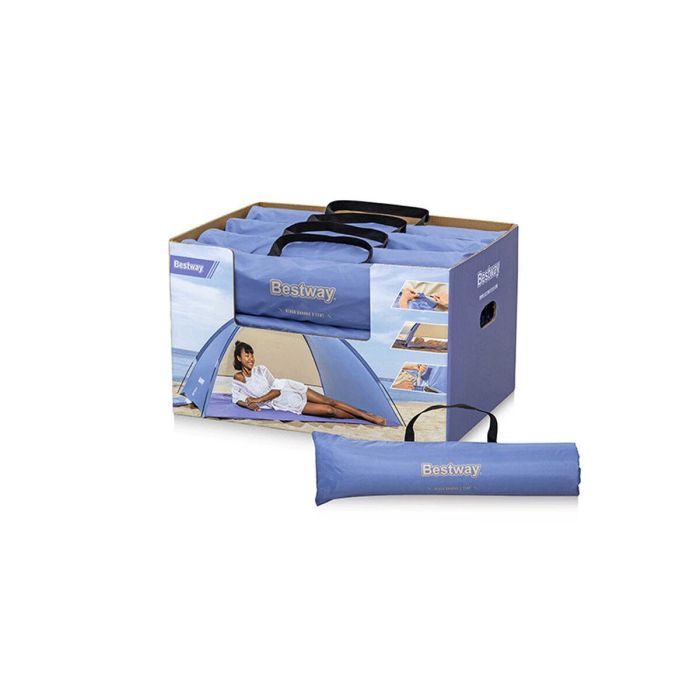 Bestway Tienda Polyester Fibra de Vidrio UPF 80+ 200x120x95 cm Camping y Playa 68105 22 Bestway Tienda Polyester Fibra de Vidrio UPF 80+ 200x120x95 cm Camping y Playa 68105 22