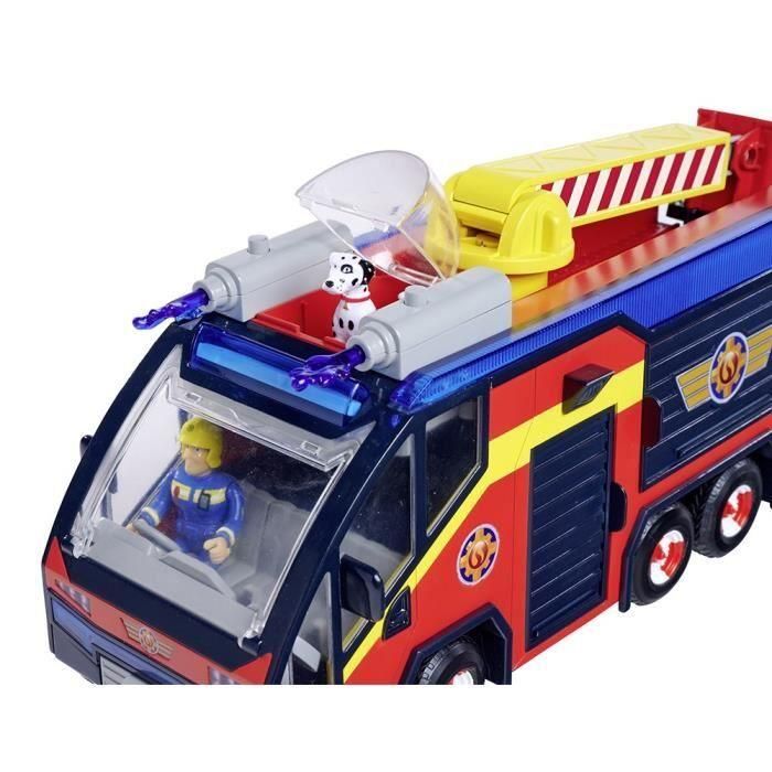Sam el Bombero SIM4006592092092 Camión de bomberos Júpiter, con 2 figuras, sonidos, luces y accesorios (incluye pilas) 4 Sam el Bombero SIM4006592092092 Camión de bomberos Júpiter, con 2 figuras, sonidos, luces y accesorios (incluye pilas) 4