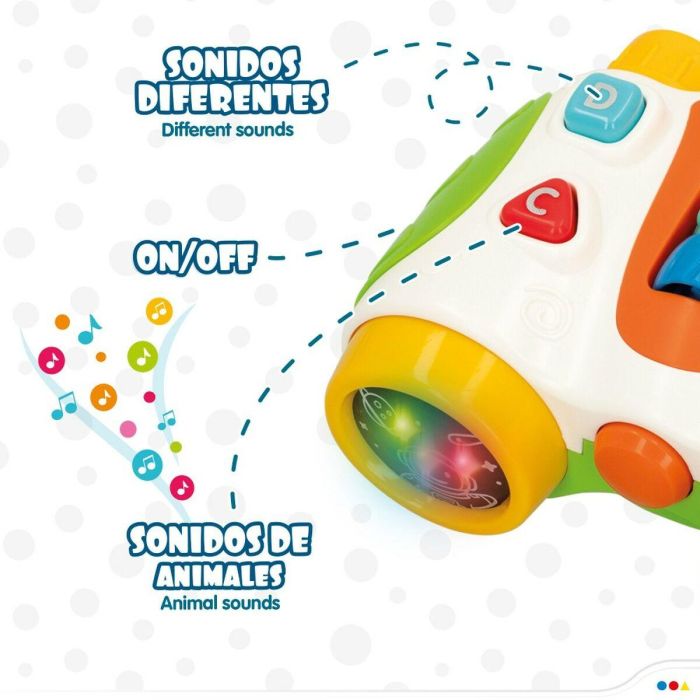 Juguete Interactivo para Bebés Colorbaby Prismáticos 13,5 x 6 x 10,5 cm (6 Unidades) 4 Juguete Interactivo para Bebés Colorbaby Prismáticos 13,5 x 6 x 10,5 cm (6 Unidades) 4