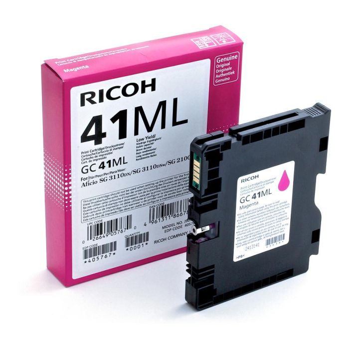 RICOH SG2100N/3110DN/3110DNW/3120B GC-41Ml Cartucho Magenta 1