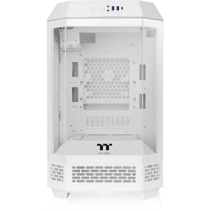 Thermaltake The Tower 250 Snow Mini Torre PC Blanco con Pantalla LCD 3.9 Pulgadas y Soporte para Discos 2.5/3.5" 0 Thermaltake The Tower 250 Snow Mini Torre PC Blanco con Pantalla LCD 3.9 Pulgadas y Soporte para Discos 2.5/3.5" 0