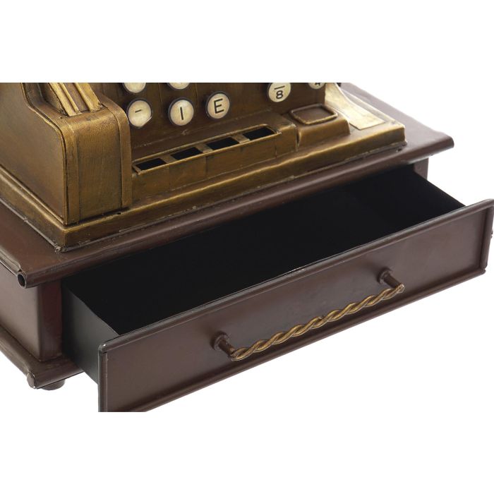 DKD Home Decor Figura Vintage Metal Hecha a Mano 14 x 23 x 23 cm 2