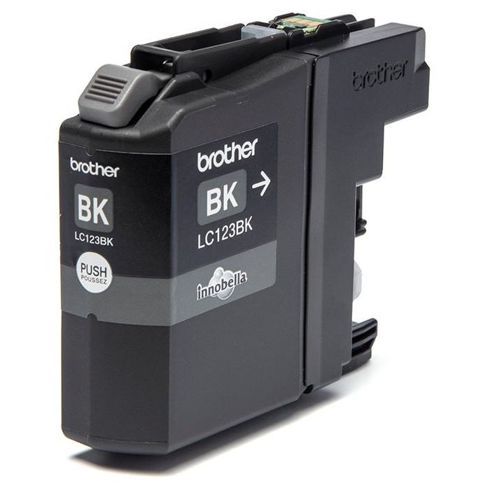 Brother LC123BK Cartucho de Tinta Negro para MFC-J4510DW, MFC-J4410DW, MFC-J4610DW 1